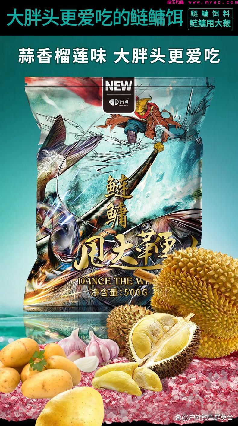 钩尖江湖手竿浮钓鲢鳙饵料，鲢鳙甩大鞭饵料(图1)