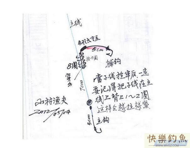 野钓调漂终结篇：通线双钩钓组调漂法攻略(图3)