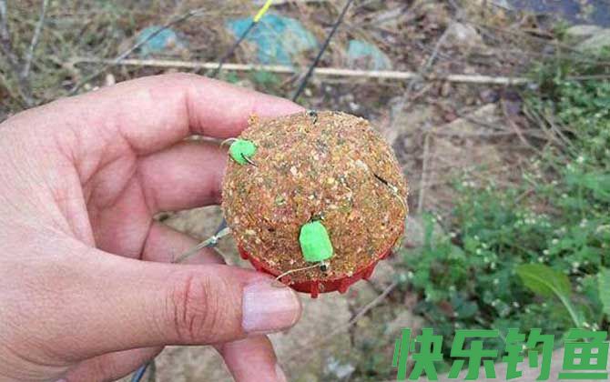 爆炸钩怎样上饵料？(图1)