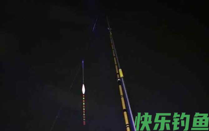 夜钓电子漂怎么调漂？(图1)