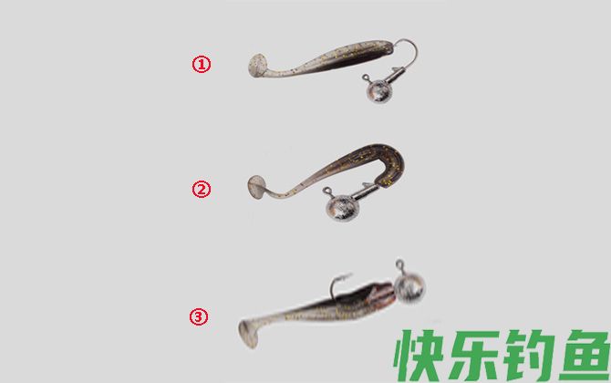 路亚铅头钩线组绑法图解(图2)